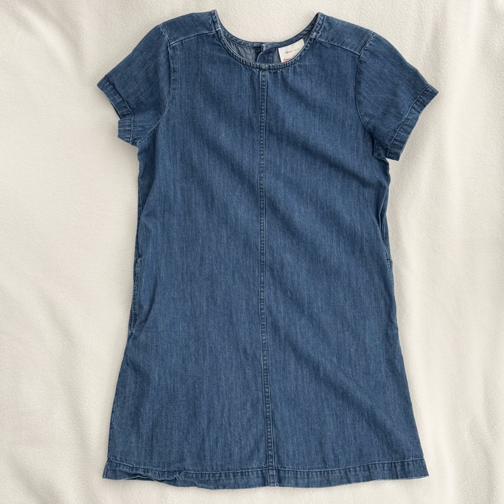 Hanna Andersson Blue Denim Kids Dress